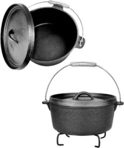 EL Fuego Dutch Oven Set Gietijzer 7-delig 15 EL Fuego Dutch Oven Set Gietijzer 7-delig -Woonkeuken Winkel 1010x1200 1