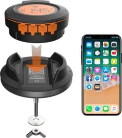 ToGrill - Smart Bluetooth Barbecue Dome Thermometer Met 2 Probes AT-02 | Draadloze Slimme BBQ Vleesthermometer Met App | -Woonkeuken Winkel 1061x1200 1