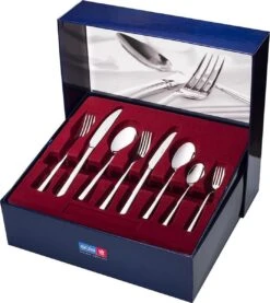 Sola Bestekset Luxor - Modern - 12 Persoons - 100 Delig - Zilverwit Edelstaal 18/10 - RVS - Zilver 7 Sola Bestekset Luxor - Modern - 12 Persoons - 100 Delig - Zilverwit Edelstaal 18/10 - RVS - Zilver -Woonkeuken Winkel 1070x1200 3