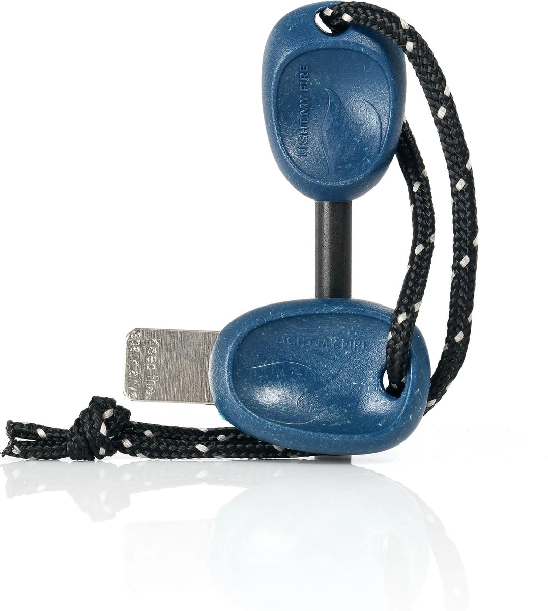 Light My Fire FireSteel Scout Bio Blauw + Noodfluit Milieuvriendelijke Vuurmaker Magnesium Aansteker 2 Light My Fire FireSteel Scout Bio Blauw + Noodfluit Milieuvriendelijke Vuurmaker Magnesium Aansteker