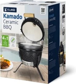 BluMill Kamado BBQ Egg - Kamado 13 Inch - Incl. Vlees Thermometer - Houtskoolbarbecues - Zwart - Ø 27cm 25 BluMill Kamado BBQ Egg - Kamado 13 Inch - Incl. Vlees Thermometer - Houtskoolbarbecues - Zwart - Ø 27cm -Woonkeuken Winkel 1090x1200