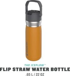 Stanley The IceFlow™ Flip Straw Water Bottle 0,65L - Thermosfles - Saffron 24 Stanley The IceFlow™ Flip Straw Water Bottle 0,65L - Thermosfles - Saffron -Woonkeuken Winkel 1114x1200 1