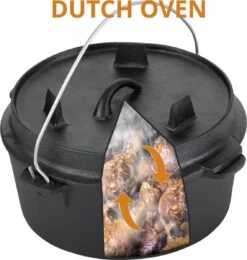 Dutch Mountains Gietijzeren Pannenset 7-delig - Dutch Oven – Braadpan - Grillpan - Hapjespan - Kookset In Houten Transportkist - Deksellifter - Brander 15 Dutch Mountains Gietijzeren Pannenset 7-delig - Dutch Oven – Braadpan - Grillpan - Hapjespan - Kookset In Houten Transportkist - Deksellifter - Brander -Woonkeuken Winkel 1139x1200 1