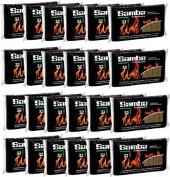 Samba Aanmaakblokjes Bruin á 24 X 32 Stuks - Omdoos Is 768 Aanmaakblokjes -Woonkeuken Winkel 1147x1200