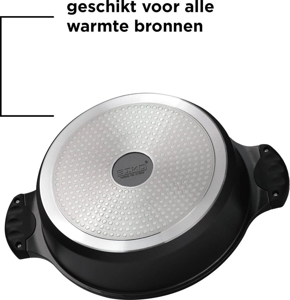 BIKO | Luxe Aluminium Tajine Inductie| Tagine | Geschikt Voor 4-8 Personen - Inductie - Zwart 5 BIKO | Luxe Aluminium Tajine Inductie| Tagine | Geschikt Voor 4-8 Personen - Inductie - Zwart - Afbeelding 3