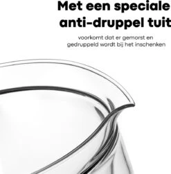 Vatten® Premium Glazen Theepot - 700ml - Dubbelwandig - Anti-drup - Transparant 10 Vatten® Premium Glazen Theepot - 700ml - Dubbelwandig - Anti-drup - Transparant -Woonkeuken Winkel 1181x1200