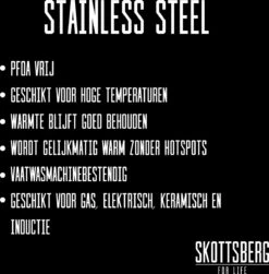 Skottsberg Wok Stainless Steel 28 Cm Roestvrijstaal -Woonkeuken Winkel 1182x1200
