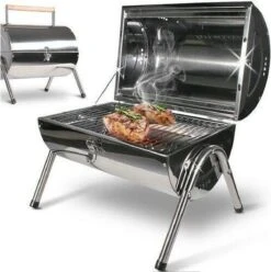 BBQ Collection Houtskoolbarbecue - Cilinder - Chroom 20 BBQ Collection Houtskoolbarbecue - Cilinder - Chroom -Woonkeuken Winkel 1197x1200 11
