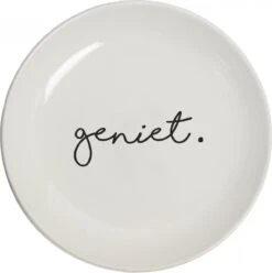 Gusta - Gebaksbordjes - ø 15 Cm - Set 4 Stuks - Porselein - Wit -Woonkeuken Winkel 1197x1200 4