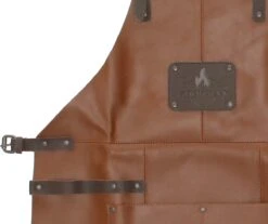 Goodman - BBQ Schort - Echt Leer - Leren Schort Man - Cognac Bruin 7 Goodman - BBQ Schort - Echt Leer - Leren Schort Man - Cognac Bruin -Woonkeuken Winkel 1200x1005 2