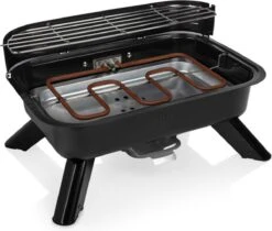 Princess 112252 Hybride Barbecue – Elektrische BBQ - Tafelmodel - 2000W - 44x 29cm - Gebruik Elektrisch Of Met Kolen -Woonkeuken Winkel 1200x1018