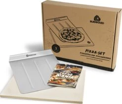 Burnhard Pizzasteen 38 X 30 X 1,5 Cm + Pizzaschep -Woonkeuken Winkel 1200x1032 2