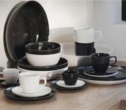 S&P - MIELO - Black - Dinerbord 26,5 Cm - Set Van 4 7 S&P - MIELO - Black - Dinerbord 26,5 Cm - Set Van 4 -Woonkeuken Winkel 1200x1051