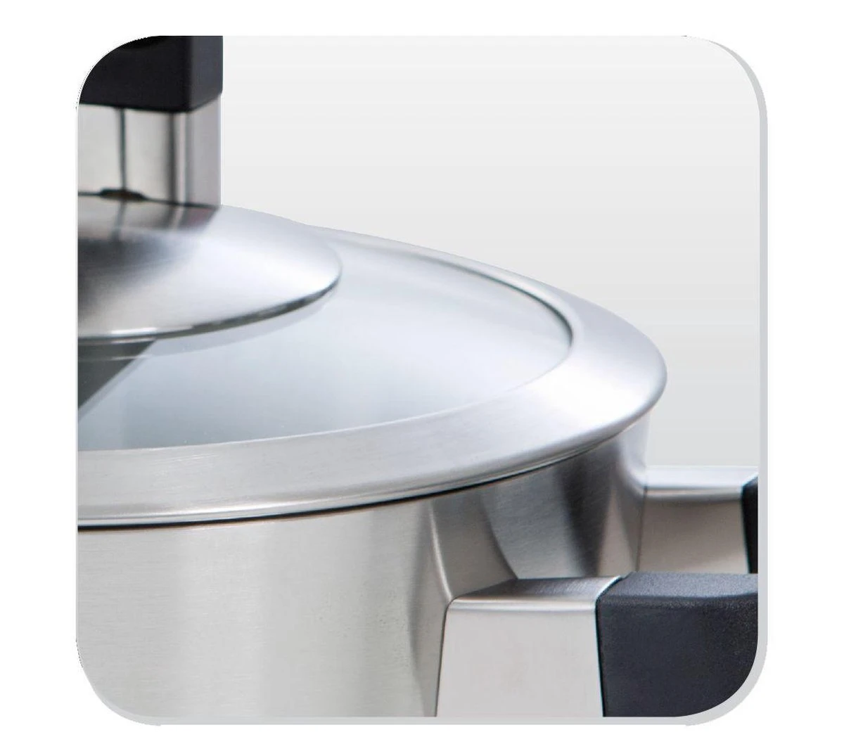 BK Conical Cool Glas Pannenset - 5-delig - Glazen Deksels - Geschikt Voor Alle Warmtebronnen 17 BK Conical Cool Glas Pannenset - 5-delig - Glazen Deksels - Geschikt Voor Alle Warmtebronnen - Afbeelding 15