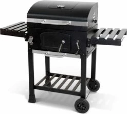 Alice's Garden Houtskool BBQ Bernard - Smoker - Verstelbare Houtskoolbak - Zwart -Woonkeuken Winkel 1200x1077