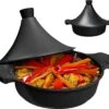 BIKO | Luxe Aluminium Tajine Inductie| Tagine | Geschikt Voor 4-8 Personen - Inductie - Zwart 2 BIKO | Luxe Aluminium Tajine Inductie| Tagine | Geschikt Voor 4-8 Personen - Inductie - Zwart -Woonkeuken Winkel 1200x1094