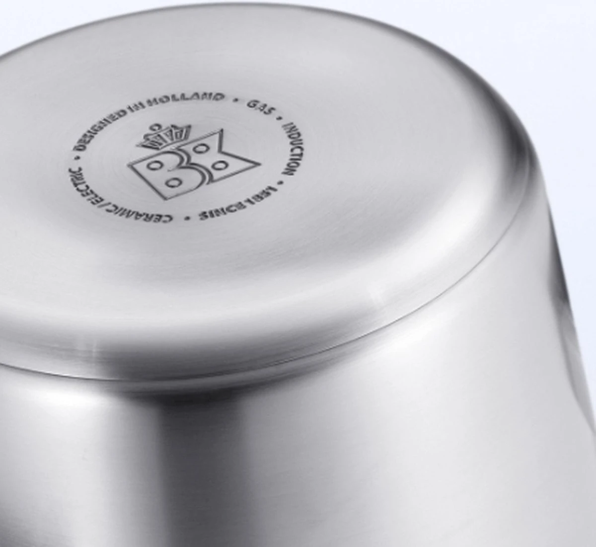 BK Conical+ Kookpannenset - 5-delig - RVS - Inductie 7 BK Conical+ Kookpannenset - 5-delig - RVS - Inductie - Afbeelding 5