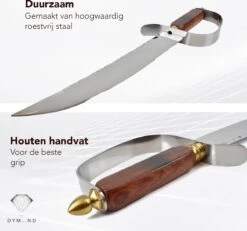 Dymund® Sabreer Sabel - RVS - Professioneel Champagnesabel - Incl. Bewaardoos - 44,5 Cm 10 Dymund® Sabreer Sabel - RVS - Professioneel Champagnesabel - Incl. Bewaardoos - 44,5 Cm -Woonkeuken Winkel 1200x1122 2