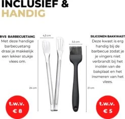 Ozocozy BBQ-ONE Houtskool Tafelbarbecue - Ø30 Cm- Zwart - Incl. Draagtas, Siliconen Bakkwast En RVS-Barbecuetang 19 Ozocozy BBQ-ONE Houtskool Tafelbarbecue - Ø30 Cm- Zwart - Incl. Draagtas, Siliconen Bakkwast En RVS-Barbecuetang -Woonkeuken Winkel 1200x1141 1