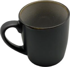 Serviesset 6 Personen - Evia Glacé - Lichgrijs / Zwart - 24-delig -Woonkeuken Winkel 1200x1141