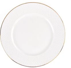 LeRijn® Serviesset Deventer 6 Persoons - 18 Delig - Licht Crème Wit Met Gouden Rand En Motief - Dinerborden - Soepborden - Dessertborden - Borden Servies - Bordenset -Woonkeuken Winkel 1200x1153 4