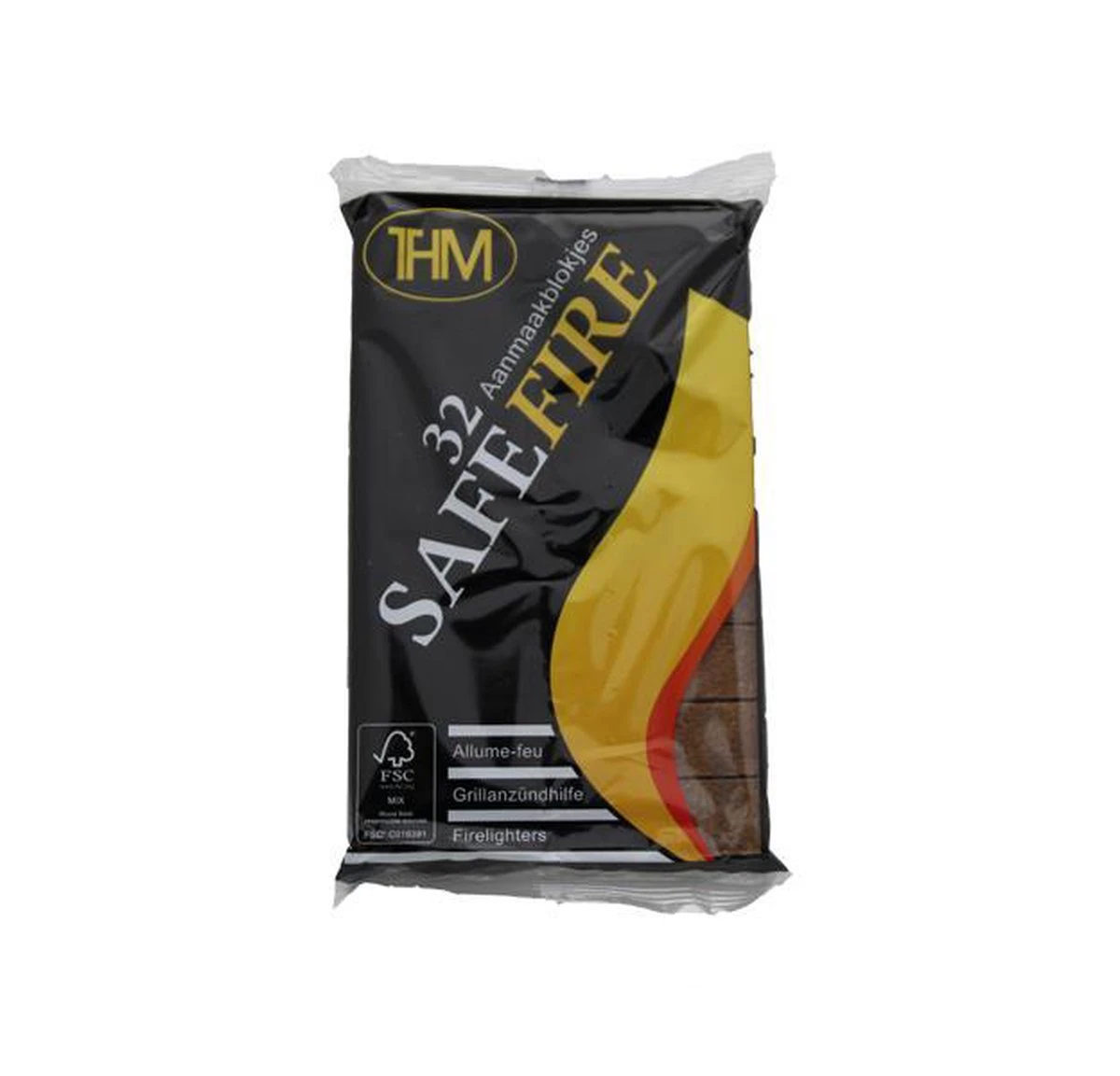 24 Pakjes Bruine Aanmaakblokjes á 32 4 24 Pakjes Bruine Aanmaakblokjes á 32 - Afbeelding 2