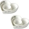 Riviera Maison Eierdop Set Van 2 - The Perfect Heart Egg Cup - Porselein 1 Riviera Maison Eierdop Set Van 2 - The Perfect Heart Egg Cup - Porselein -Woonkeuken Winkel 1200x1161
