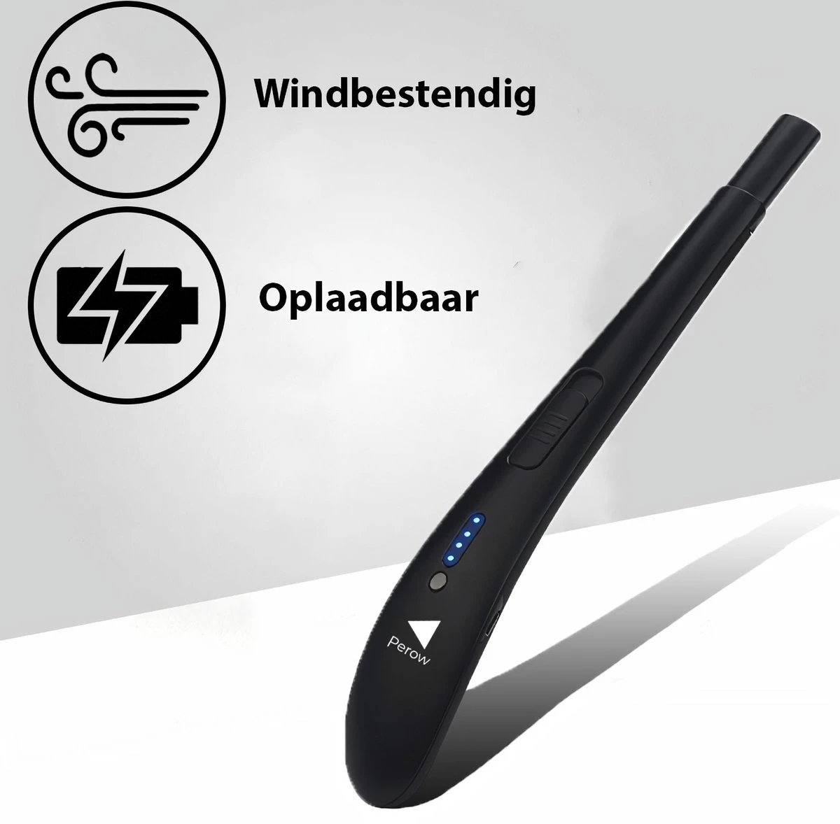 Oplaadbare Lange Elektrische Aansteker - Zwart - Duurzame Plasma Aansteker - Inclusief Cadeauverpakking - BBQ - Kaarsen 11 Oplaadbare Lange Elektrische Aansteker - Zwart - Duurzame Plasma Aansteker - Inclusief Cadeauverpakking - BBQ - Kaarsen - Afbeelding 9