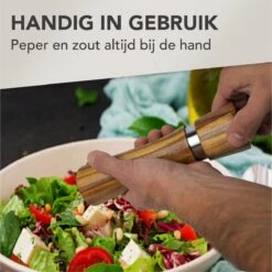 Nimma® Peper En Zoutmolen Set - Incl Navul Lepel - Verstelbare Maalgraad - Acacia Hout 15 Nimma® Peper En Zoutmolen Set - Incl Navul Lepel - Verstelbare Maalgraad - Acacia Hout -Woonkeuken Winkel 1200x1198 31