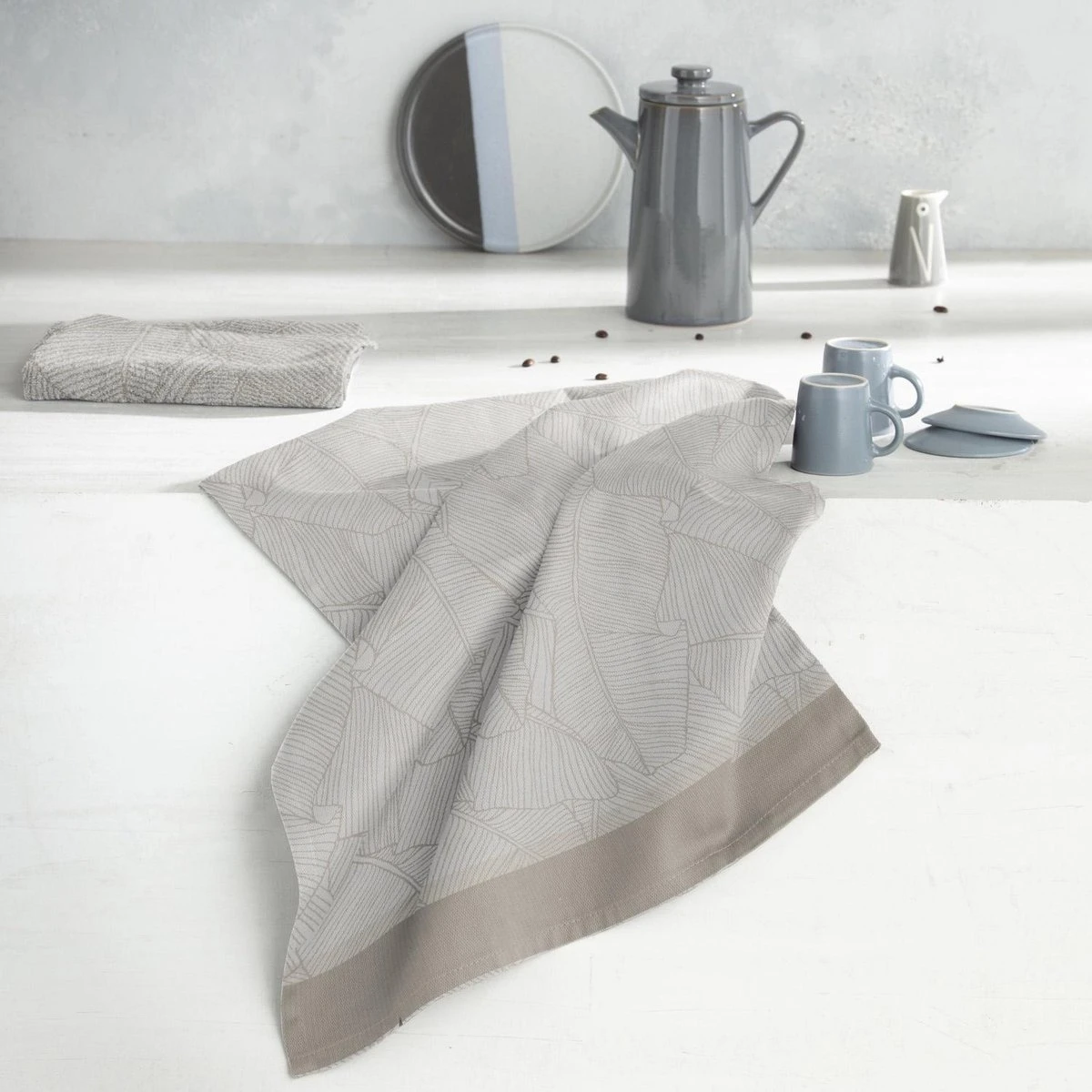 DDDDD Barrier - Keukendoek - Off-white - 6 Stuks 5 DDDDD Barrier - Keukendoek - Off-white - 6 Stuks - Afbeelding 3