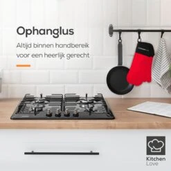 KitchenLove Ovenwanten - 2 Stuks Ovenhandschoenen - Hittebestendig Tot 250 °C - Siliconen - Rood 14 KitchenLove Ovenwanten - 2 Stuks Ovenhandschoenen - Hittebestendig Tot 250 °C - Siliconen - Rood -Woonkeuken Winkel 1200x1200 1005