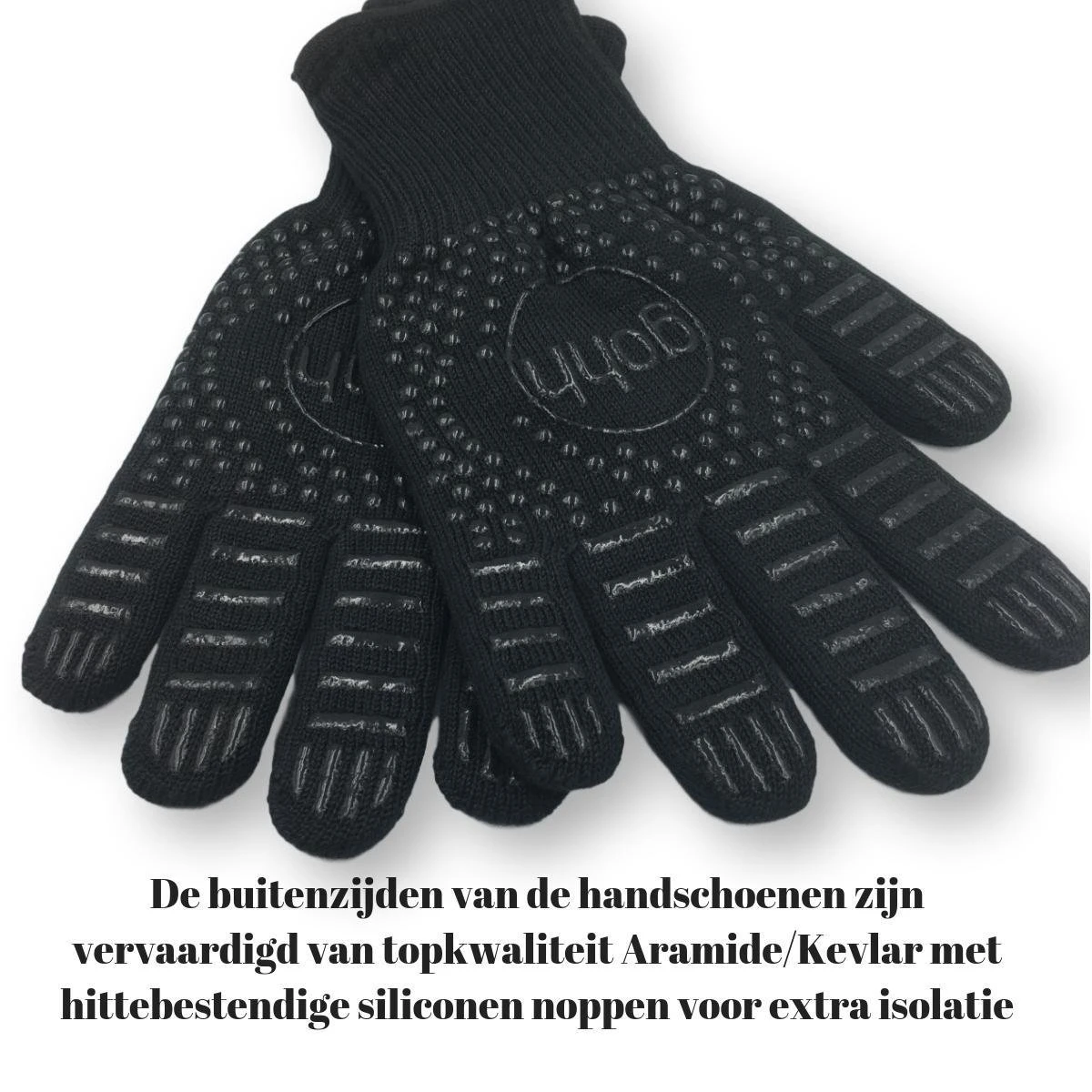 Gohh 2 BBQ Handschoenen Ovenhandschoenen (Aramide En Kevlar) Beschermt Tot 500 °C - Extra Lang 7 Gohh 2 BBQ Handschoenen Ovenhandschoenen (Aramide En Kevlar) Beschermt Tot 500 °C - Extra Lang - Afbeelding 5