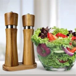 Nimma® Peper En Zoutmolen Set - Incl Navul Lepel - Verstelbare Maalgraad - Acacia Hout 16 Nimma® Peper En Zoutmolen Set - Incl Navul Lepel - Verstelbare Maalgraad - Acacia Hout -Woonkeuken Winkel 1200x1200 1029