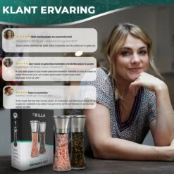 Peper En Zoutmolen Set - RVS Zout En Peperstel - Zoutvaatje En Pepermolen - 2 In 1 15 Peper En Zoutmolen Set - RVS Zout En Peperstel - Zoutvaatje En Pepermolen - 2 In 1 -Woonkeuken Winkel 1200x1200 1049