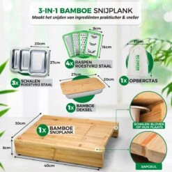 Ecowize 3-in-1 Bamboe Snijplank Met Opvangbak - Snijplank Hout Incl. 3 Roestvrijstalen Opvangbakjes Met Bamboe Deksel, 4 Inzetbare Raspen - Groentesnijder, Hakblok, Borrelplank, Tapasplank, Broodplank - 40x30cm - Duurzaam Cadeau 15 Ecowize 3-in-1 Bamboe Snijplank Met Opvangbak - Snijplank Hout Incl. 3 Roestvrijstalen Opvangbakjes Met Bamboe Deksel, 4 Inzetbare Raspen - Groentesnijder, Hakblok, Borrelplank, Tapasplank, Broodplank - 40x30cm - Duurzaam Cadeau -Woonkeuken Winkel 1200x1200 1068