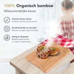 Rochester Snijplanken Hout – Borrelplank – Serveerplank - 3-Delig – Organisch Bamboe – Luxe Design – Hygienisch En Duurzaam 17 Rochester Snijplanken Hout – Borrelplank – Serveerplank - 3-Delig – Organisch Bamboe – Luxe Design – Hygienisch En Duurzaam -Woonkeuken Winkel 1200x1200 1086