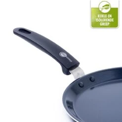 GreenPan Essentials Pannenkoekenpan 24cm - Zwart - Inductie - PFAS-vrij -Woonkeuken Winkel 1200x1200 163