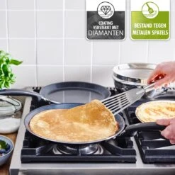 GreenPan Essentials Pannenkoekenpan 24cm - Zwart - Inductie - PFAS-vrij -Woonkeuken Winkel 1200x1200 169