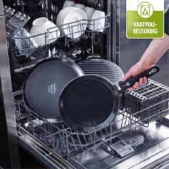 GreenPan Essentials Pannenkoekenpan 24cm - Zwart - Inductie - PFAS-vrij -Woonkeuken Winkel 1200x1200 170