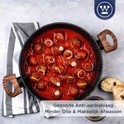 Westinghouse Hapjespan Inductie - Ø 32 Cm - Zwart Marmer - Speciale Editie - Met Deksel 17 Westinghouse Hapjespan Inductie - Ø 32 Cm - Zwart Marmer - Speciale Editie - Met Deksel -Woonkeuken Winkel 1200x1200 174