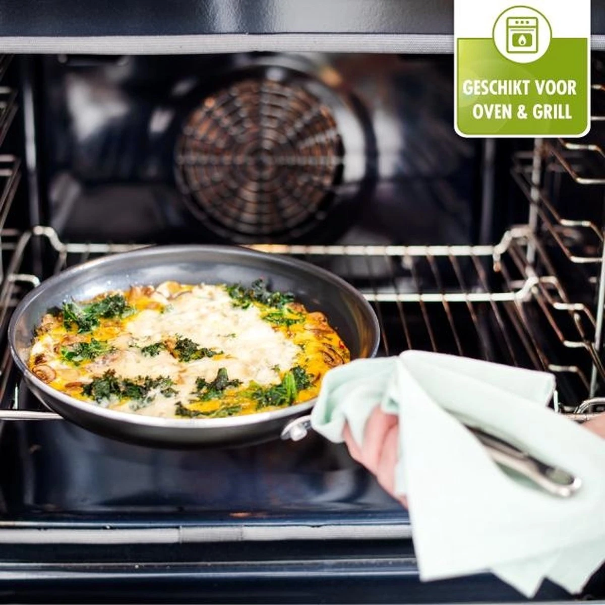 GreenPan Brussels Keramische Koekenpan - Ø30 Cm - PFAS-vrij 11 GreenPan Brussels Keramische Koekenpan - Ø30 Cm - PFAS-vrij - Afbeelding 9