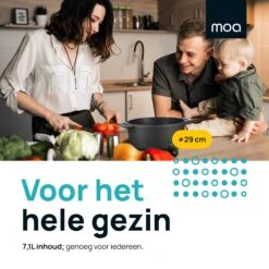 MOA Gietijzeren Braadpan - Inhoud 7,1 Liter - 29CM - Rond - Alle Warmtebronnen - Ook Voor Inductie - Gewicht 7,6 Kg - Zwart - MC29B 17 MOA Gietijzeren Braadpan - Inhoud 7,1 Liter - 29CM - Rond - Alle Warmtebronnen - Ook Voor Inductie - Gewicht 7,6 Kg - Zwart - MC29B -Woonkeuken Winkel 1200x1200 370