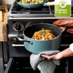GreenPan Mayflower Wok - Ø 28 Cm - Keramisch - Inductie 28 GreenPan Mayflower Wok - Ø 28 Cm - Keramisch - Inductie -Woonkeuken Winkel 1200x1200 39