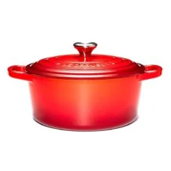 Le Creuset Signature Braadpan - 4,2 L - 24 Cm - Kersenrood 22 Le Creuset Signature Braadpan - 4,2 L - 24 Cm - Kersenrood -Woonkeuken Winkel 1200x1200 452