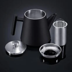 Silberthal - Theepot Met Filter - 1 L - RVS Dubbelwandig - Zwart - Cadeau 15 Silberthal - Theepot Met Filter - 1 L - RVS Dubbelwandig - Zwart - Cadeau -Woonkeuken Winkel 1200x1200 478