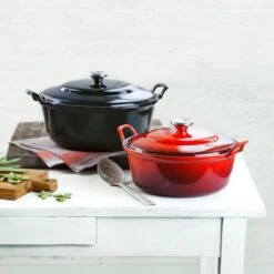 Le Creuset Braadpan Faitout Tradition Kersenrood - ø 24 Cm / 3 Liter 12 Le Creuset Braadpan Faitout Tradition Kersenrood - ø 24 Cm / 3 Liter -Woonkeuken Winkel 1200x1200 49