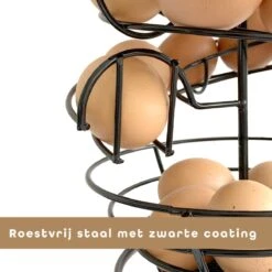 Eiermand – Eierrek – Eierhouder – Eieren – Zwart - Pasen - Tot 40 Eieren - BAULK® 11 Eiermand – Eierrek – Eierhouder – Eieren – Zwart - Pasen - Tot 40 Eieren - BAULK® -Woonkeuken Winkel 1200x1200 527