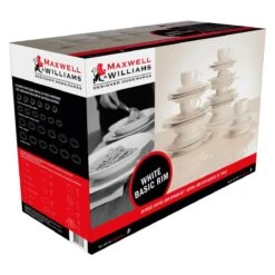 Maxwell And Williams White Basic Rim Koffie- En Dinerset - 30-delig - Wit 12 Maxwell And Williams White Basic Rim Koffie- En Dinerset - 30-delig - Wit -Woonkeuken Winkel 1200x1200 531