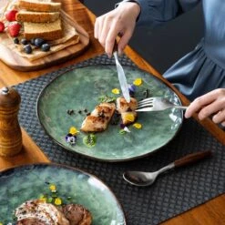 Serviesset 8 Personen - 24 Delig - Handgemaakt Keramiek - Vancasso Groen 9 Serviesset 8 Personen - 24 Delig - Handgemaakt Keramiek - Vancasso Groen -Woonkeuken Winkel 1200x1200 577