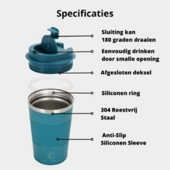 Castagnola Design RVS Koffiebeker To Go - Blauw - 380ml - Thermosbeker - Theebeker 17 Castagnola Design RVS Koffiebeker To Go - Blauw - 380ml - Thermosbeker - Theebeker -Woonkeuken Winkel 1200x1200 590